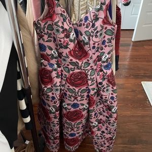 Chi Chi London Rose Midi Dress